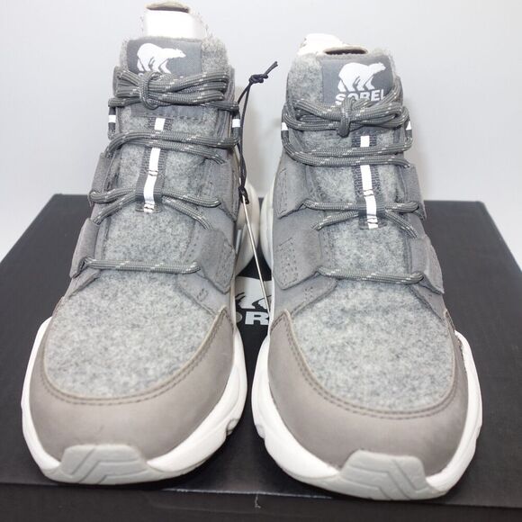 NEW Sorel Kinetic Caribou Waterproof Boots Women’s 6.5 Quarry Sea Salt - Picture 5 of 8